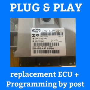 PLUG & PLAY PEUGEOT CITROEN ECU IAW 6LP1.51 SW 9654716780 PROGRAMMING BY POST