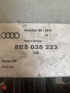 TESTED WORKING AUDI STEREO RADIO SPEAKER AMPLIFIER ECU 8E5035223