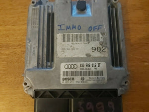 PLUG & GO AUDI A6 C6 2.0 ENGINE ECU 0281011850 03G906016BF IMMO OFF