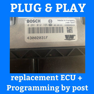 PLUG & PLAY LDV MAXUS ECU 0281012165 43002031F + PROGRAMMING BY POST