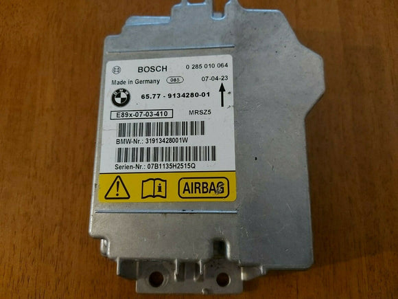 TESTED WORKING BMW 1 , 3 SERIES AIR BAG SRS CONTROL UNIT 0285010064 9134280