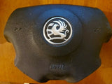 TESTED WORKING VAUXHALL OPEL VECTRA C STEERING WHEEL AIRBAG 13112813