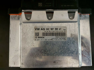 TESTED WORKING VW / SEAT TSI ENGINE ECU 0261S17501 04C907309AT MED17.5.21