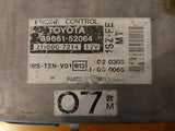 TESTED WORKING TOYOTA YARIS ENGINE ECU 89661-52064 211000-7214 1SZ-FE MT