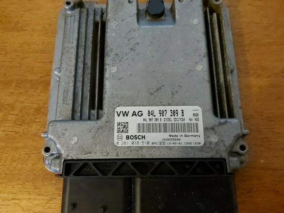 TESTED WORKING VW AUDI SEAT SKODA ENGINE ECU 0281018510 04L907309B EDC17C64