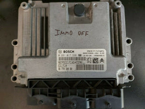 PLUG & PLAY PEUGEOT 207 CITROEN 1.4 ENGINE ECU 0281017336 9677030080 IMMO OFF