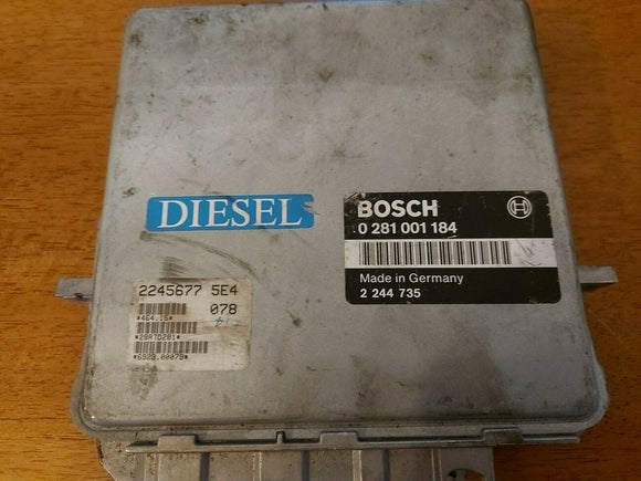 TESTED WORKING BMW ENGINE ECU CONTROL UNIT 0281001184 2244735