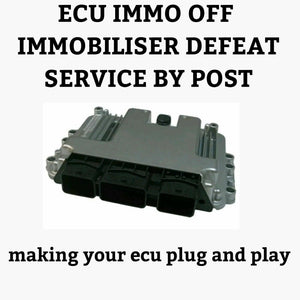 SAAB BOSCH ENGINE ECU IMMO OFF IMMOBILISER DEFEAT SERVICE BY POST