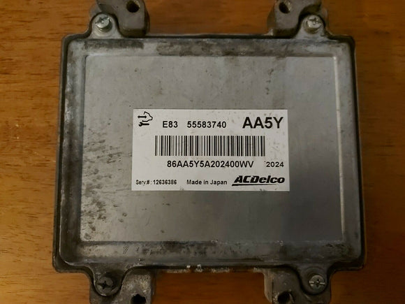 TESTED WORKING VAUXHALL OPEL CORSA D ENGINE ECU 55583740 AA5Y