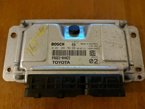 TESTED WORKING TOYOTA / PEUGEOT / CITROEN ENGINE ECU 0261208702 89661-0H022