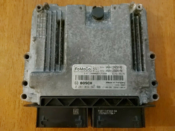 TESTED WORKING FORD FIESTA BOSCH ENGINE ECU 0281034901 HA6A-12A650-RB