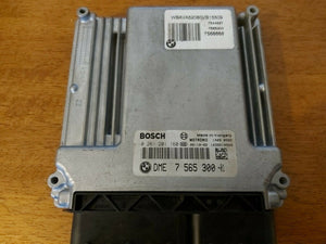 TESTED WORKING BMW 1 3 SERIES ENGINE ECU CONTROL UNIT 0261201160 7565300