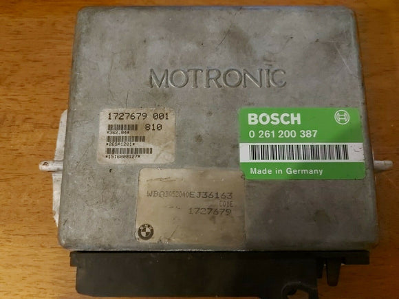 TESTED WORKING BMW ENGINE ECU CONTROL UNIT 0261200387