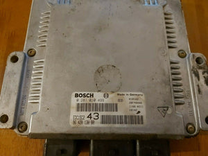 TESTED WORKING CITROEN XSARA PICASSO ENGINE ECU 0281010499 9642013080