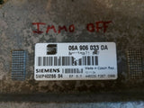 PLUG & PLAY SEAT ALTEA ENGINE ECU CONTROL UNIT 06A906033DA 5WP40286 IMMO OFF