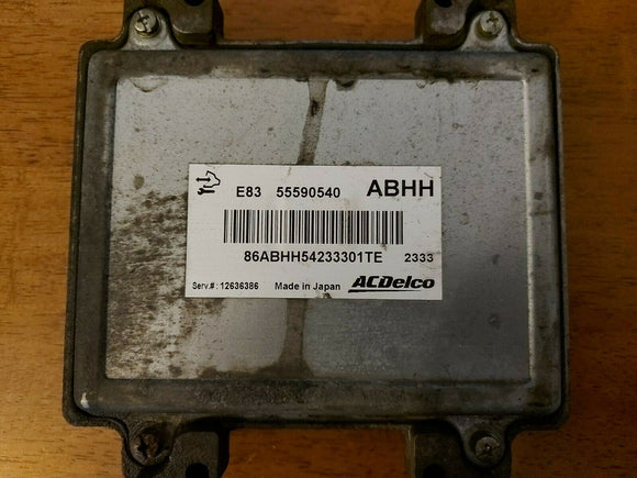 TESTED WORKING VAUXHALL OPEL CORSA D ENGINE ECU 55590540 ABHH