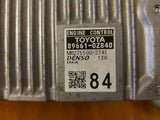 TESTED WORKING TOYOTA AURIS ENGINE ECU CONTROL UNIT DENSO 89661-0Z840 84