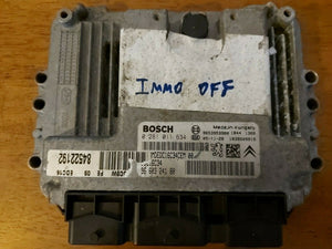 PLUG & GO CITROEN / PEUGEOT ENGINE ECU 0281011634 9660324180 IMMO OFF