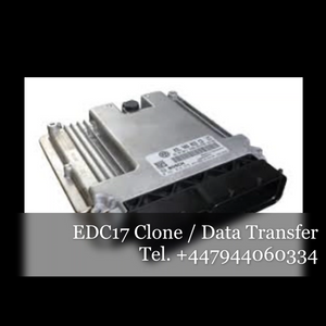 VW EDC17 Bosch ECU data transfer service / cloning service / code swap / programming clone service - Car Electronics UK