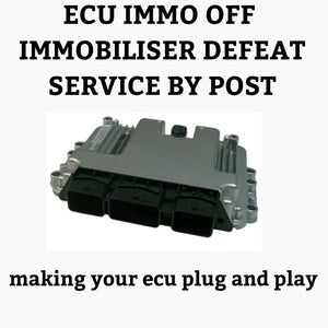 Alfa romeo bosch engine ECU immo off immobiliser defeat service by post